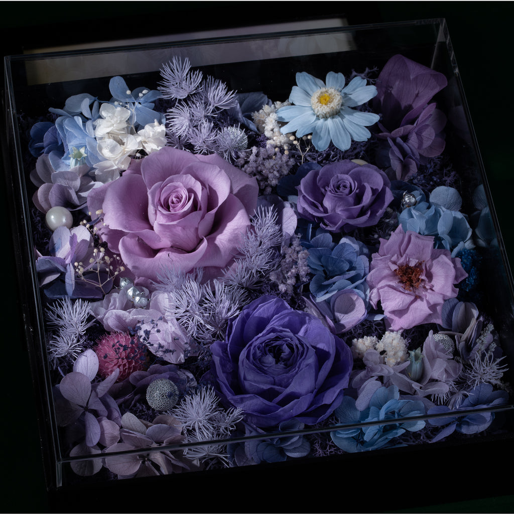 Floral Canvas – Amethyst - view 2